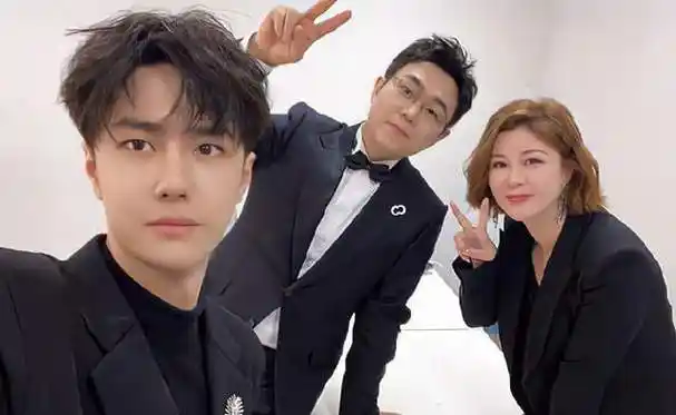 前有韩庚,后有王一博,她真是好大的福气_腾讯新闻