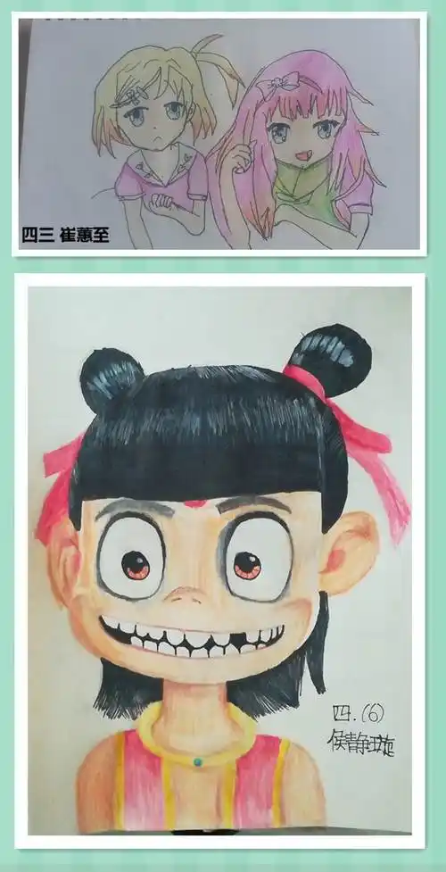 我画的动漫形象作品分享