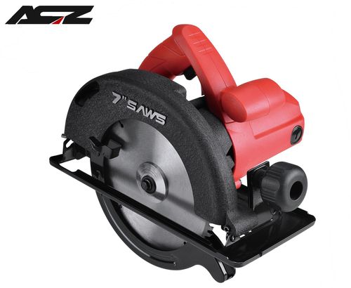 电圆锯7寸185mm家用铝体手提木工电锯台锯手电锯倒装电动圆盘锯