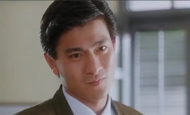 刘德华白西装好帅