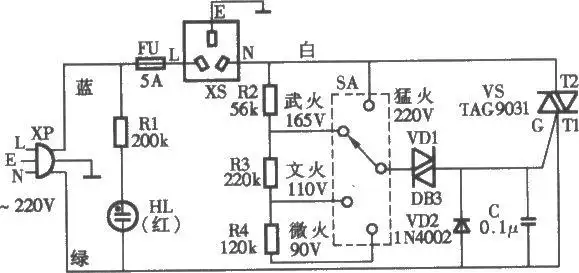 美的mb-yc50a型电饭煲电路的设计