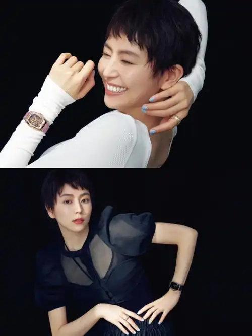 干净利落的短发