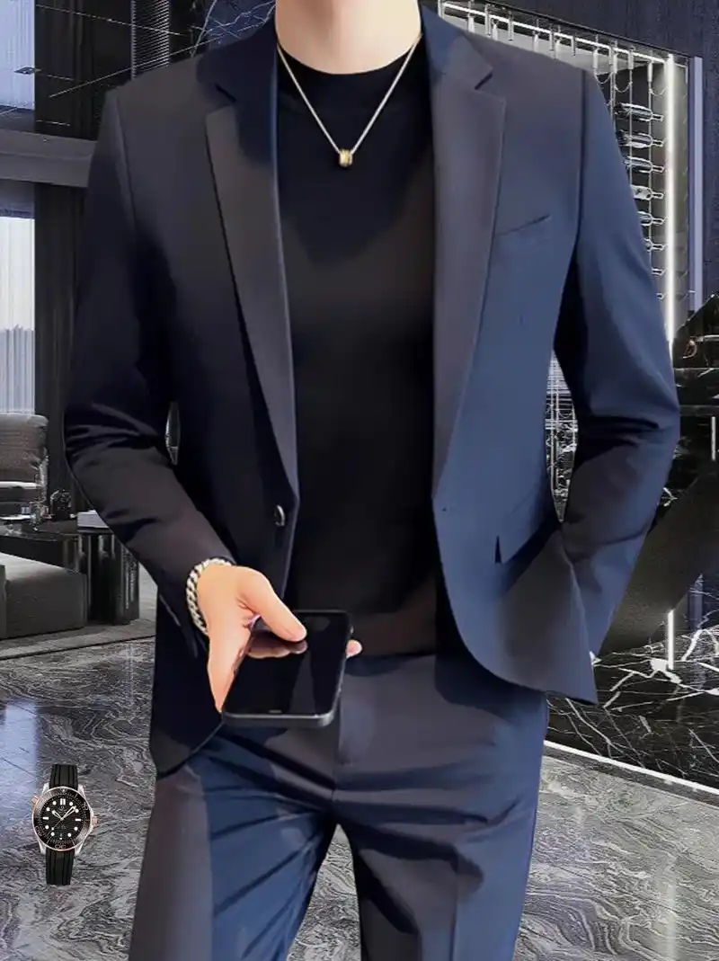 帅哥们,穿上帅气的西装,走属于自己的路!