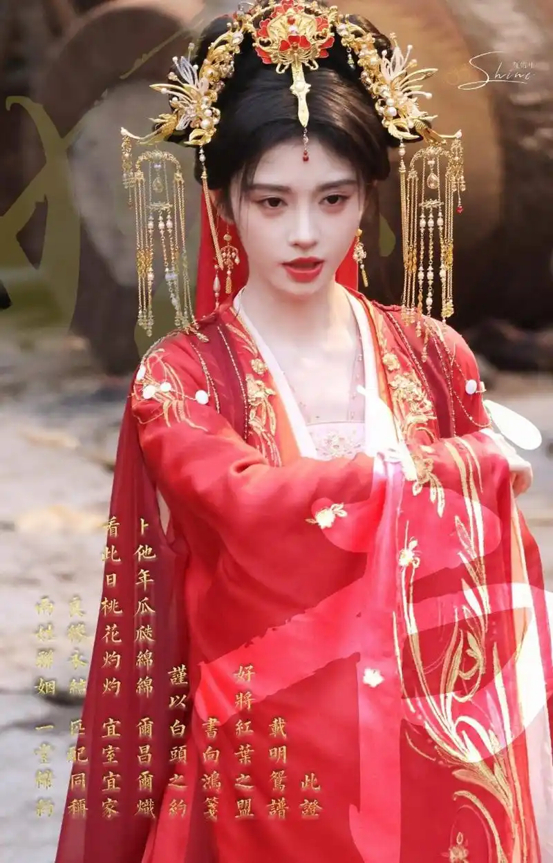 鞠婧祎古装婚纱照大赏,难怪古代皇帝爱美人不爱江山,这种美女谁不爱呢