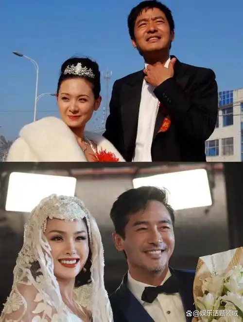 程莉莎十六年婚纱对比照,感叹婚姻不易