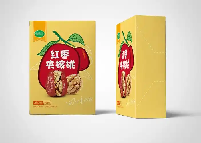 网红零食包装设计印刷