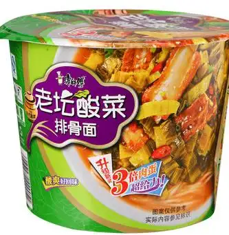 康师傅老坛酸菜排骨面加盟