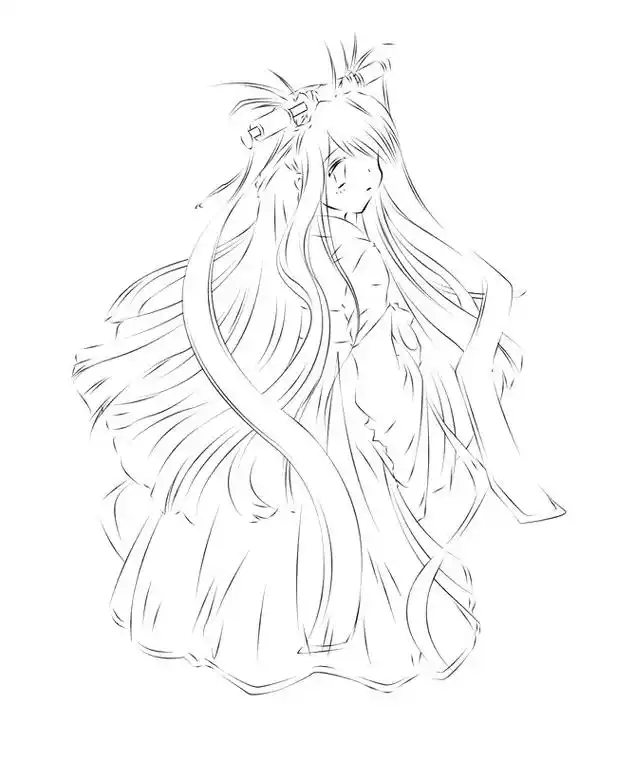 q版线稿素材新手小白练习必备