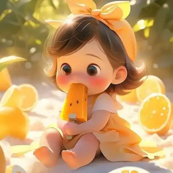 卡通头像 #萌娃头像 #超萌 #女生头 - 抖音