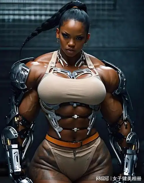 炸裂爆筋的aigramaticimages肌肉女作品撸铁必需的精神氮泵