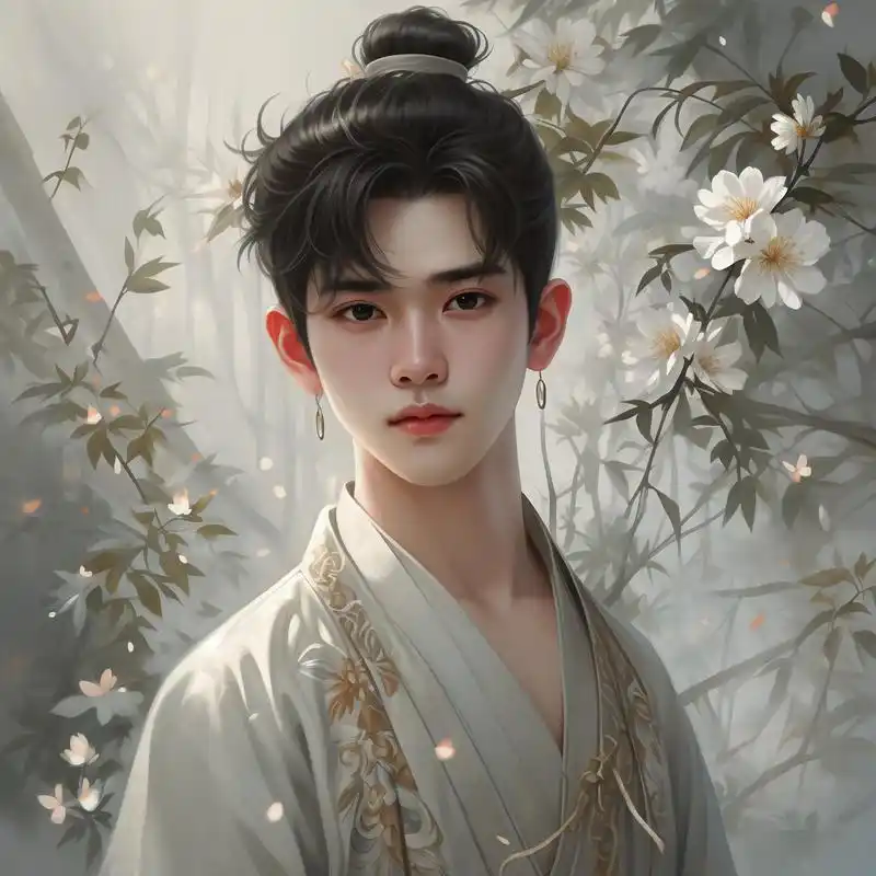 94清冷孤傲·古风男生头像9515 一组清冷孤傲的古风男生头像,带