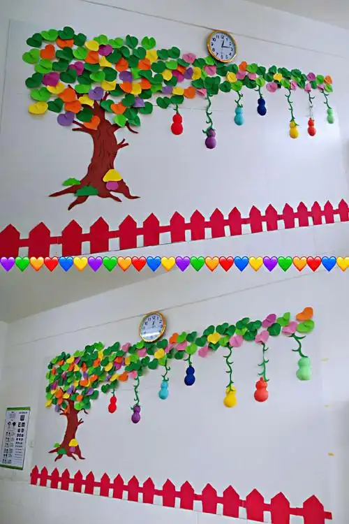 用心做环创,用爱做教育——文峰塔学校附属幼儿园环创美篇