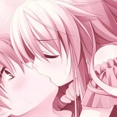 苏辙│动漫情侣亲吻│努力到一定_情侣头像_我要个性网