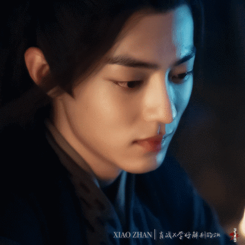 肖战动图陈情令魏无羡