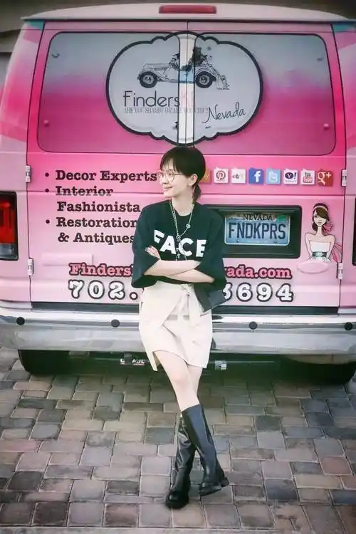 学学曲筱绡是怎么把一米四身高拍出大长腿感觉的