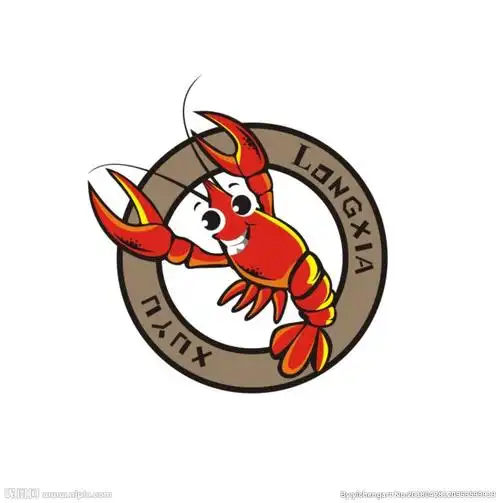 小龙虾标志图片