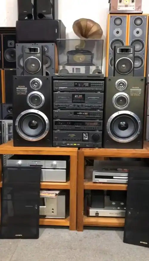 日本9591爱华组合音响