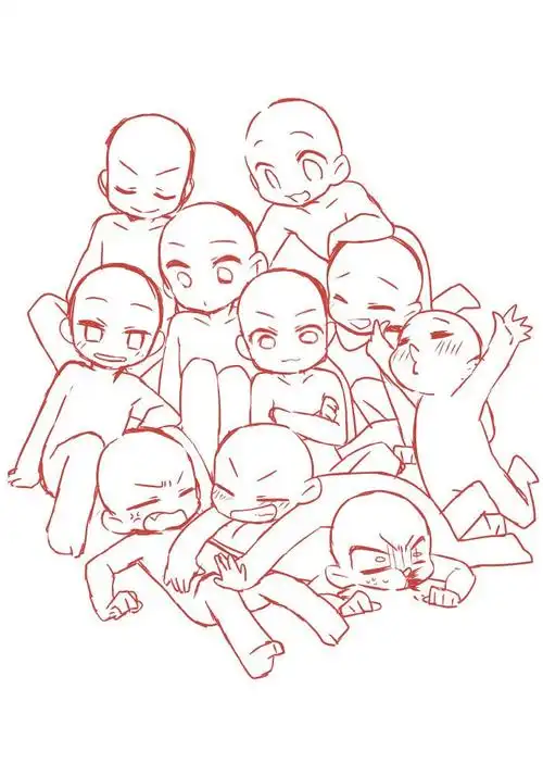 绘画参考##模板