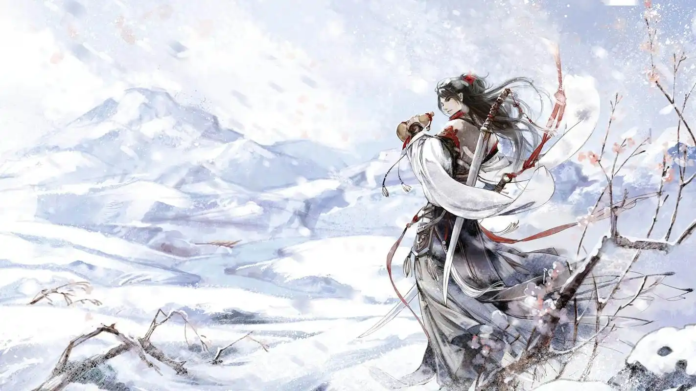 血色曼珠沙华古风图,动漫人物-回车桌面