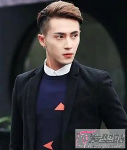 男生侧背头发型帅气有型又修颜