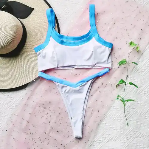 泳衣欧美比基尼沙滩分体三角性感bikini比基尼