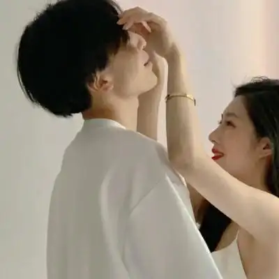 真人情头唯美小清爽头像,情侣头像图片-回车桌面