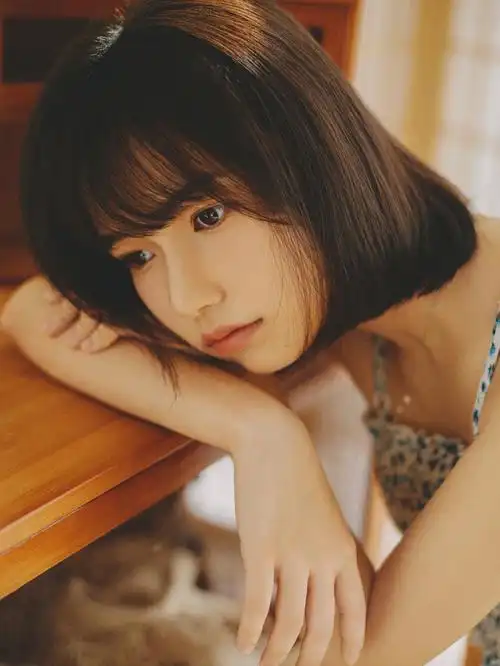 漫画里走出来的女主角日系少女写真