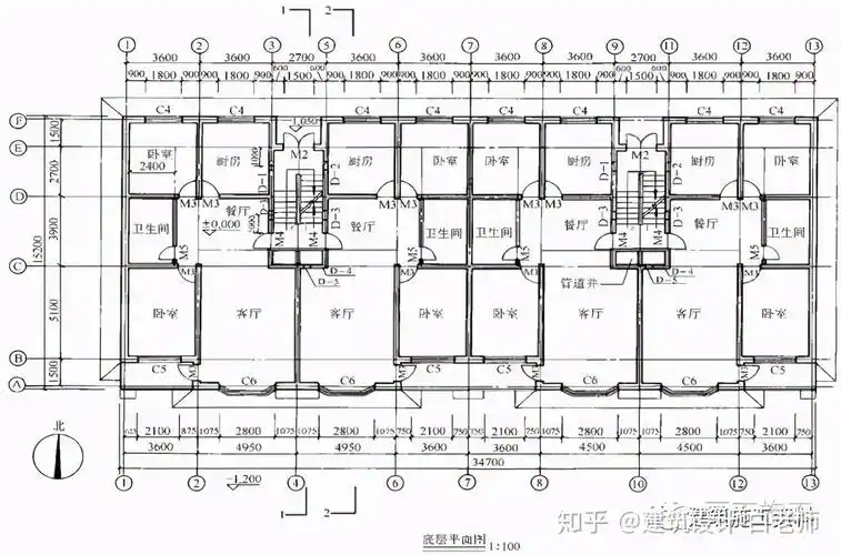干货满满5分钟看懂建筑施工图实例讲解