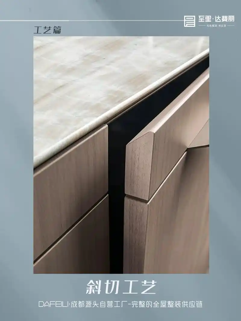 【工艺篇】全屋定制的斜切工艺.