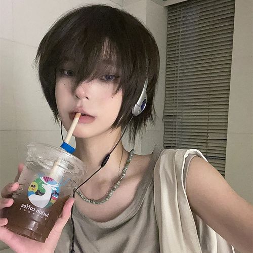纤韵佳人假发短发日系少年正太男生韩版动漫万用日常整顶假发