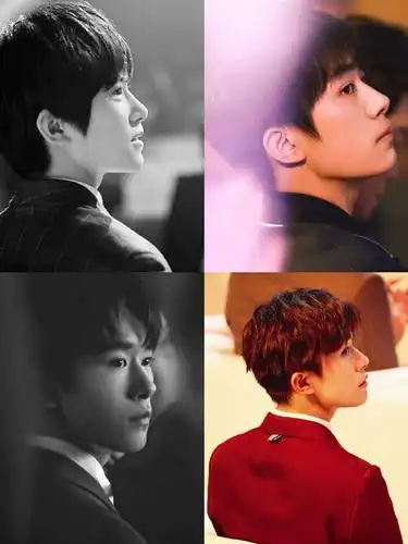 易烊千玺的成长对比图,一晃眼马上就是20岁的玺哥了