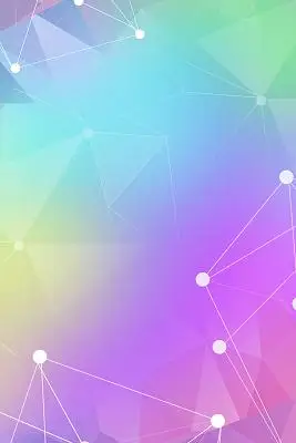 紫色渐变梦幻几何简约唯美线条球体梦幻几何展板背景秋季简约几何风