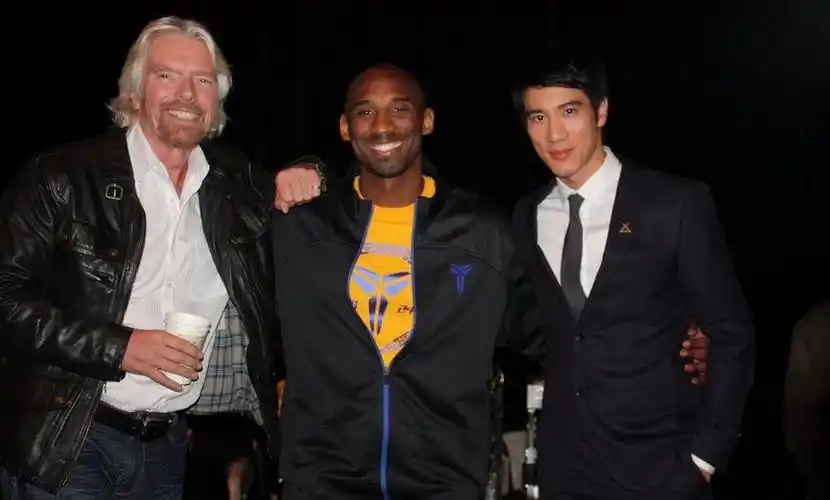 科比邀王力宏参加活动