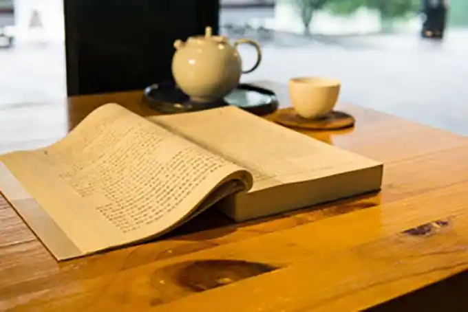 一杯茶,一本书,体味人生的快乐