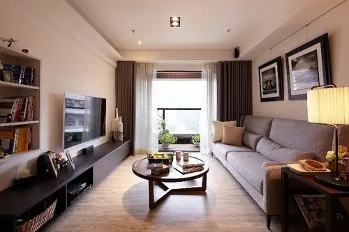 90平米小户型装修效果图 90后小夫妻的温暖简约两居室