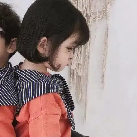 可爱萌娃情侣头像