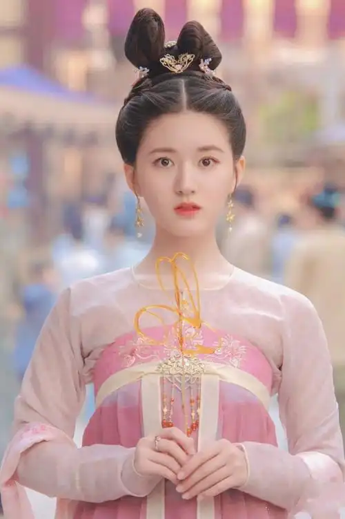 赵露思同款汉服 长歌行同款汉服 影视剧古装女 李乐嫣唐制齐胸圆领