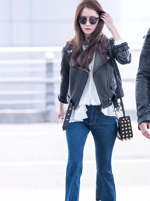 原创街拍性感女神林允儿现身机场教你打造时尚女神范儿