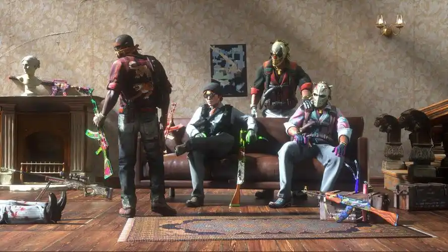 有没有大佬有关于csgo或者枪械的wallpaperengine壁纸?,就像是这样的?