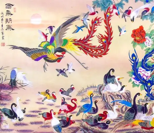【百鸟朝凤】 作者:王留成 作