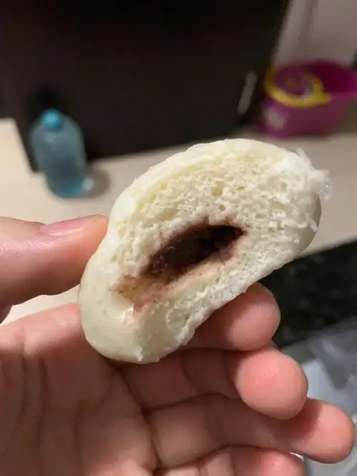 非常松软香甜的豆沙包,纯手工制作方法,加上自己炒制的红豆沙,一下子