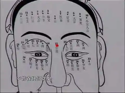 男痣图哪个地方有痣桃花运哪个地方事业好