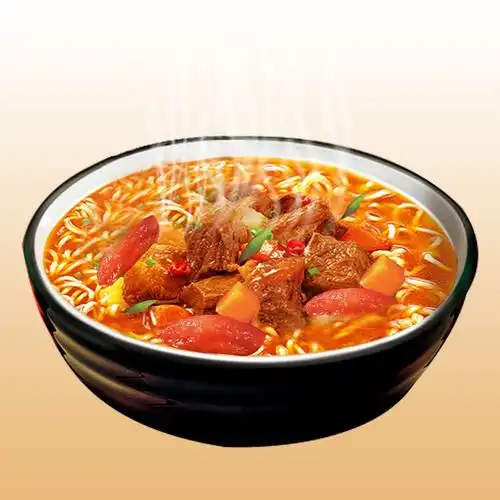 康师傅西红柿炖牛腩面方便面2412袋装速食泡面