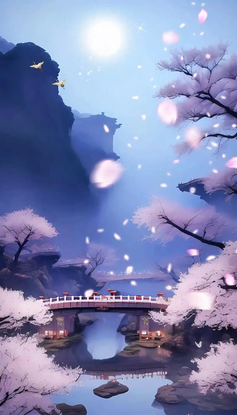 这么唯美的二次元古风壁纸你爱了吗?