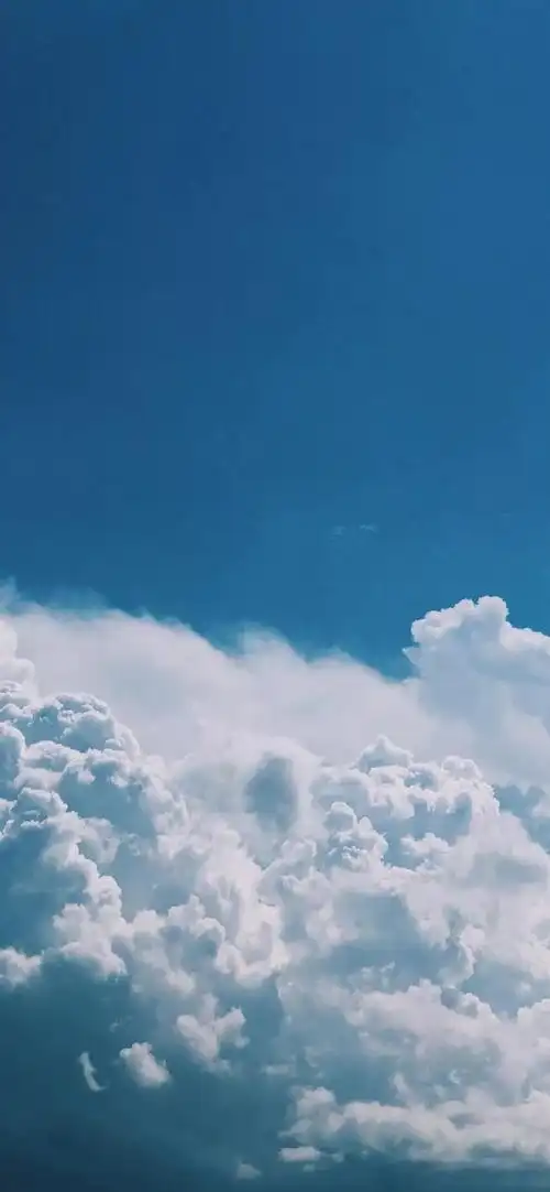 关于蓝天白云的励志说说配图「文案」 _qq说说网