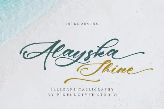 欧式手写dancing script英文字体