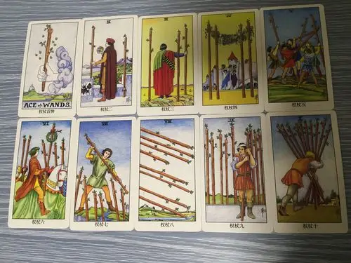 塔罗权杖之火始于首牌