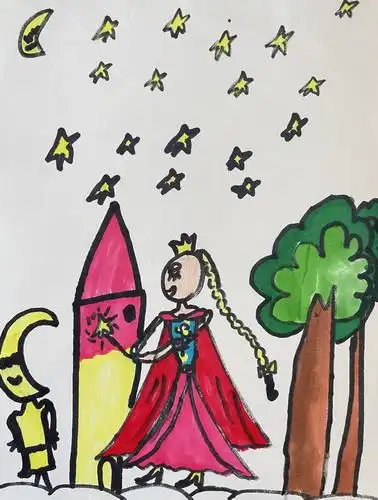 我的梦乡绘画获奖作品