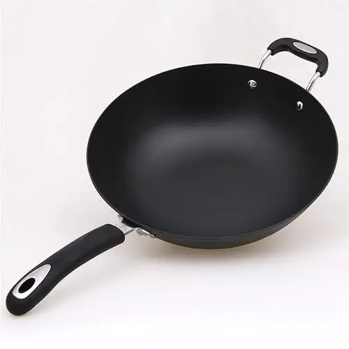 券后价39元_【华邦】电气两用不锈铸铁炒锅_华邦炒锅平底不锈铸铁炒锅