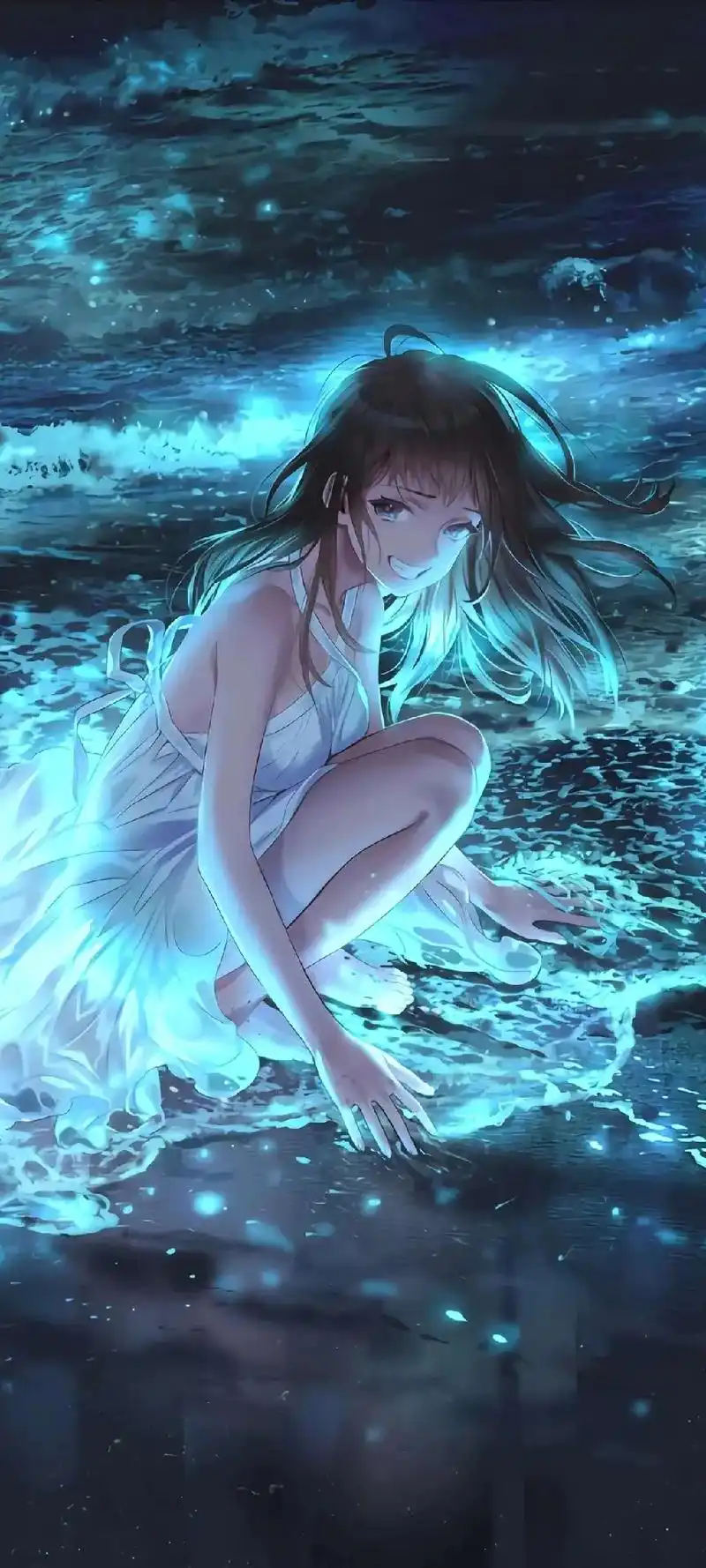 壁纸 #二次元少女 #壁纸手机超清全面屏  - 抖音